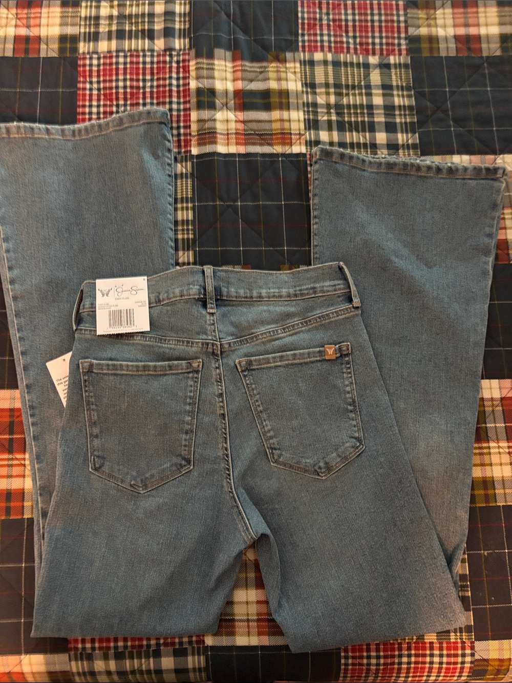 Women’s Light Blue wide-Leg Jeans -
